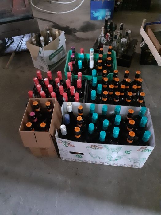 Бутилки 0,750 от вино и отдруги напитки