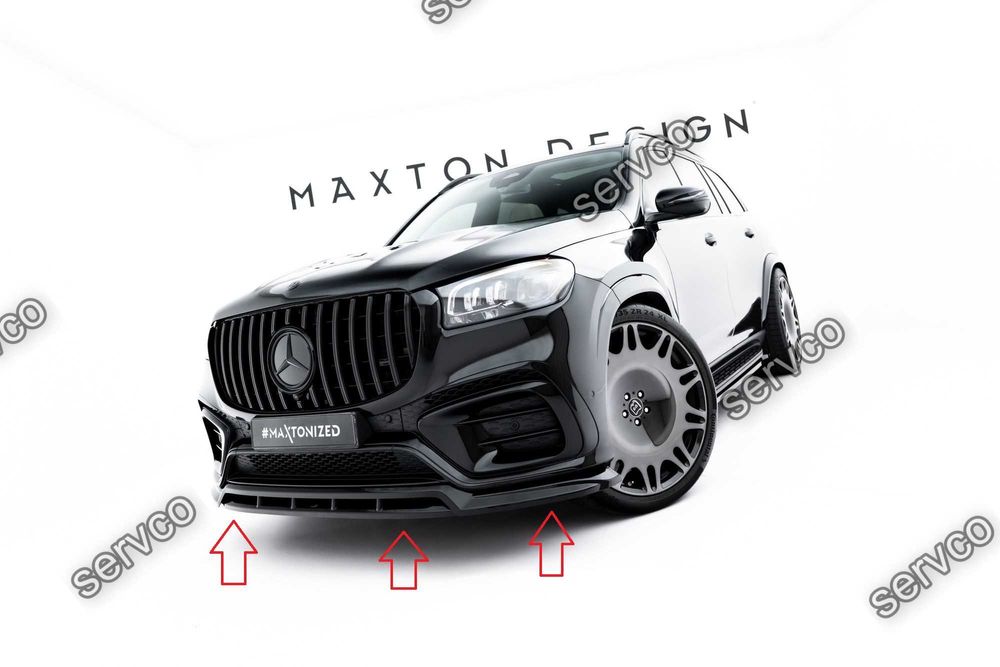 Prelungire bara fata Mercedes GLS X167 AMG-Line 2023- v2 Maxton Design