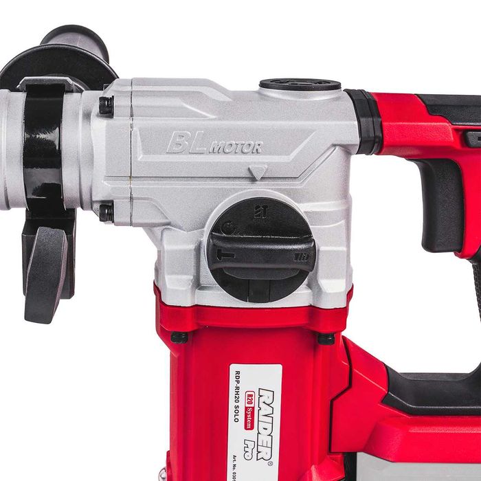 Акумулаторен безчетков перфоратор RAIDER RDP-RH20 SOLO, SDS-Plus, 20 V