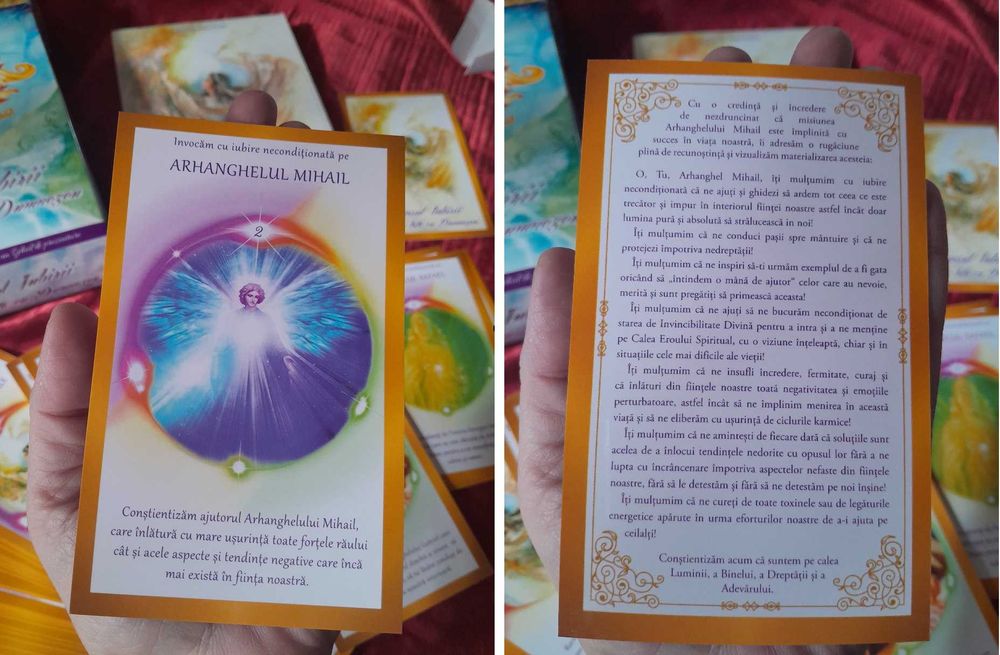 RAR,Carti oracol ingeri+carte lb Ro Dansul iubirii Fata n fata cu Dzeu