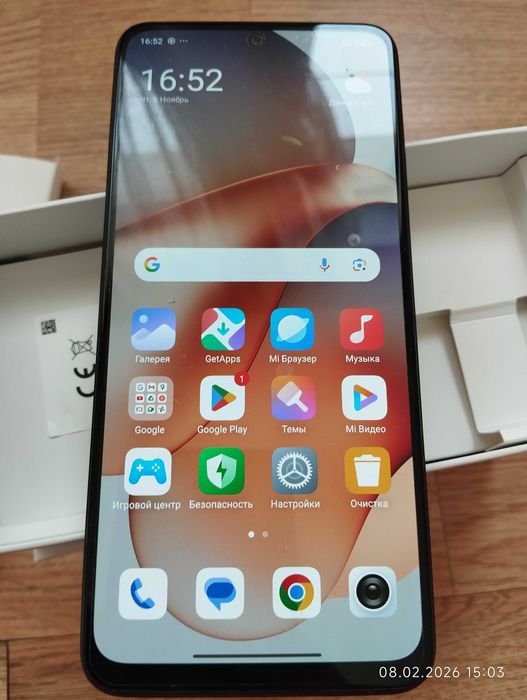 Смартфон Redmi Note 12 Onyx Gray 8 Gb / 128 Gb