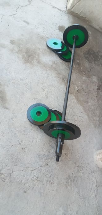 Тренажерный штанга от 15кг до 75кг