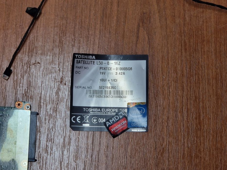 Placa De Baza + Piese Mici Toshiba Satelite L50-B-16Z I7 + GPU AMD R7