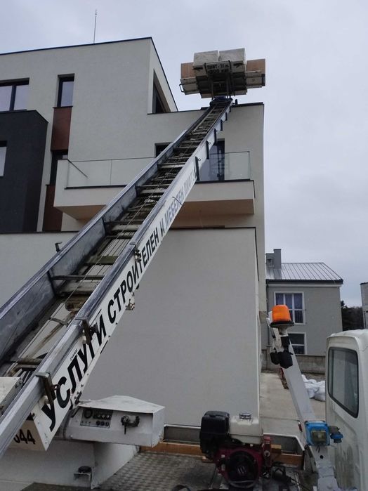 Мобилен хаспел под наем,строителен асансьор,лифт.