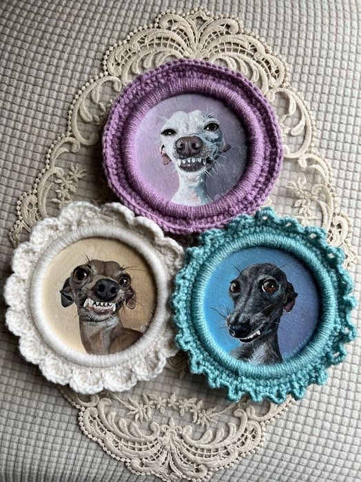 Мини картини с акрилна боя