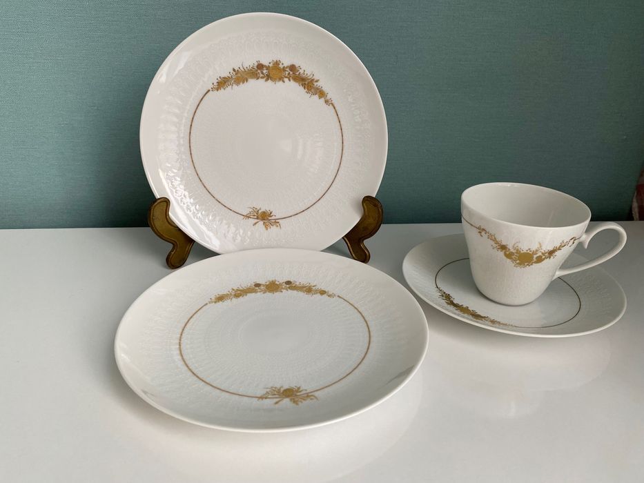 Стар порцелан немски и английски-чаши, чинии, купи, чайници и други