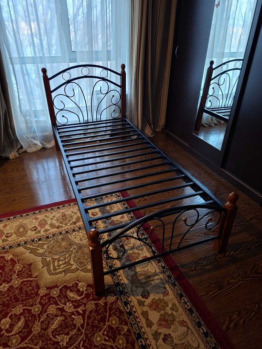 Кровать железная лофт