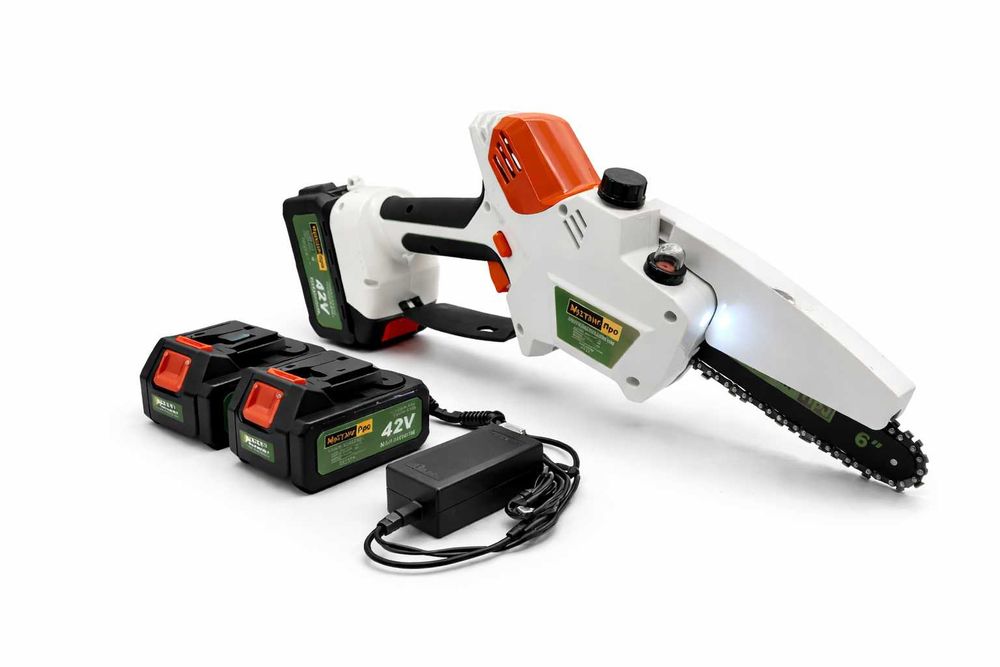 Mini Drujba 42V cu 2 Acumulatori, 2 Lanturi, LED