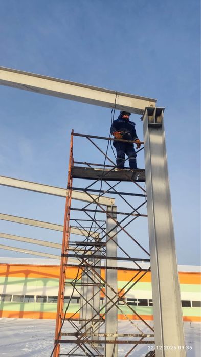 Выполняем сварочные работы!