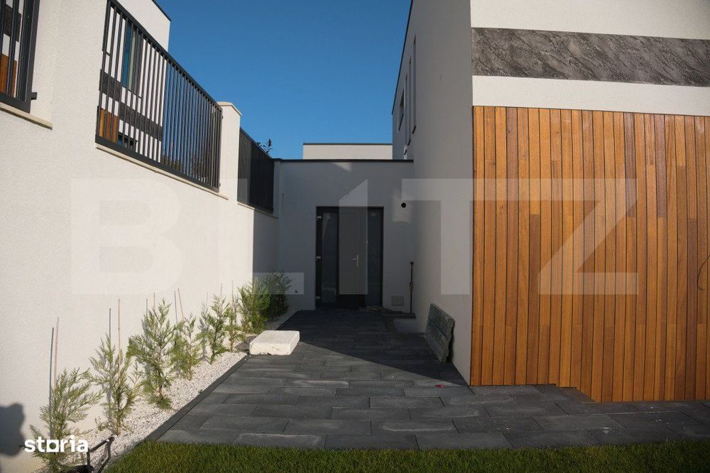 Vila Smart Home,tamplarie casa pasiva,jaluzele ascunse, semineu, sauna