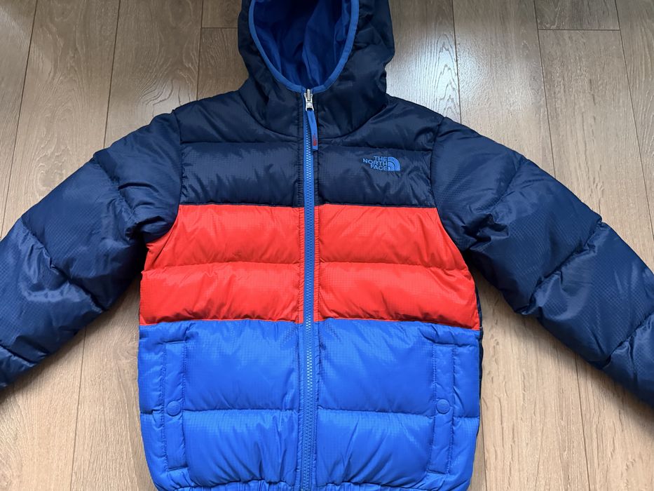 The north face Детско двулицево яке с пух, размер  (128-140)