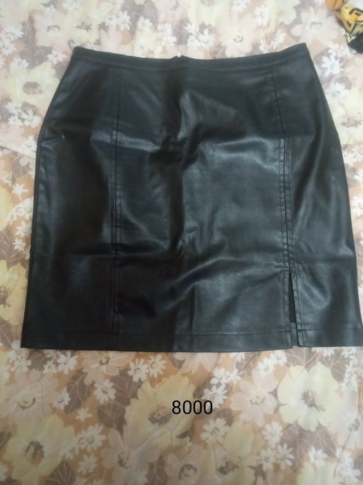 Юбки разные ЭКО кожа и ждинса