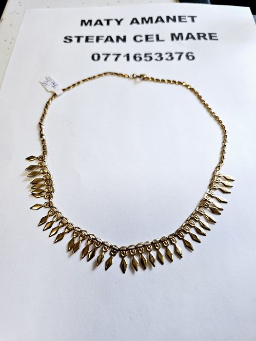 Vand lantisor din aur 9 k 5.96 g cod 796