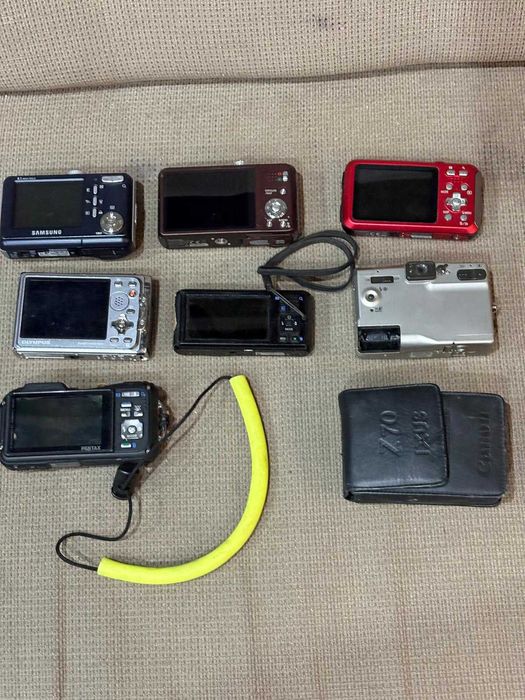 Pachet camere foto digitale defecte - Lumix Pentax Canon Samsung