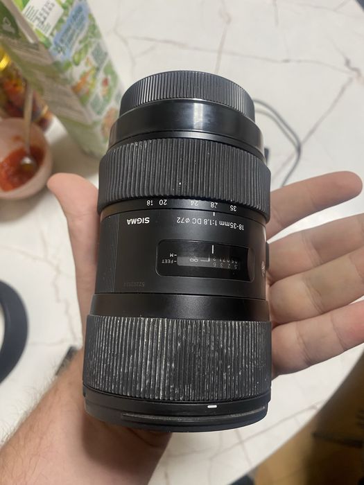 Blackmagic pocket cinema 4k + sigma 18-35