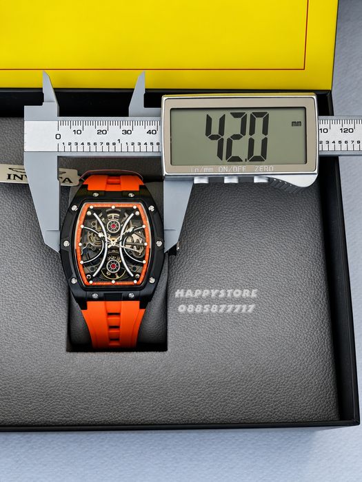INVICTA Orange Reactor automatic 42 mm, Инвикта нов мъжки часовник