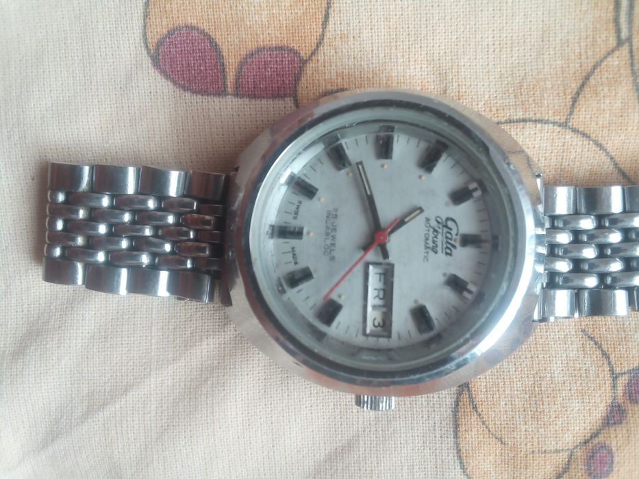 Ceas Galla Young automatic, data, zi, vitange