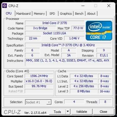 PC HP Pro 6300 MT i7-3770, 16GB RAM, SSD 256GB, Win 11 stare excelentă