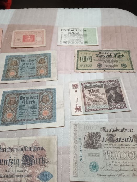LOT Bancnote VECHI Nemțești