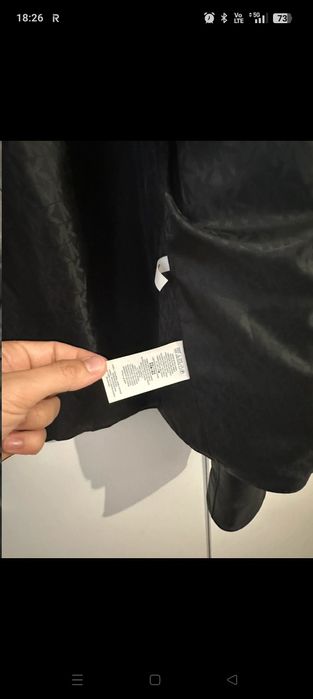 Geaca de piele Michael Kors impecabila pret noua 500€ca noua