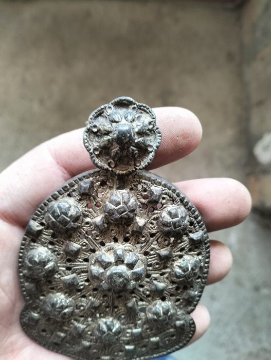 Сребърна автентична пафта