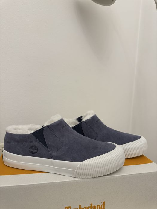 Слипперы, Timberland, НОВЫЕ, натуральная замша , 38,5-39