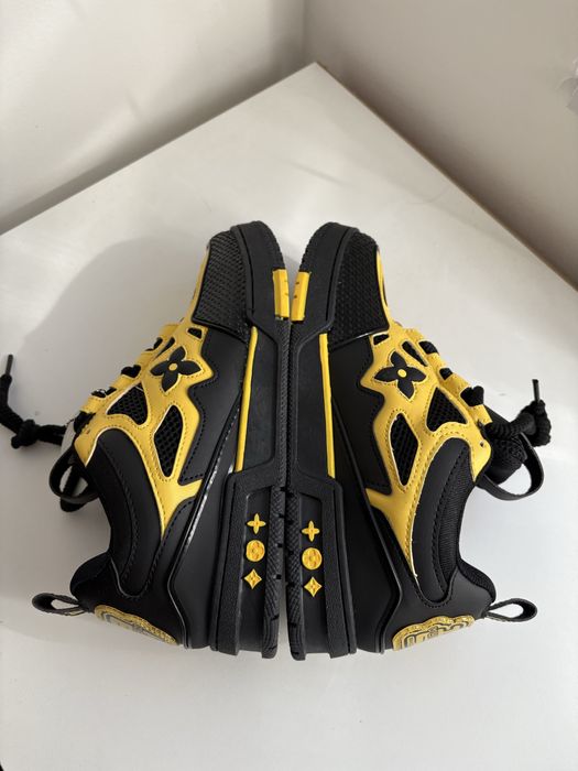 Adidasi Louis Vuitton LV Trainer Yellow Black 41