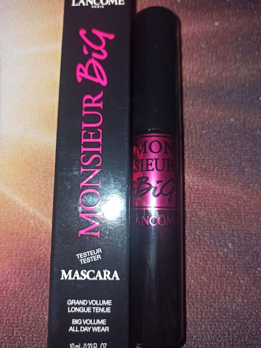 Тушь Lancome Monsieur Придающая мега объем тон 1 черный.Tester.
