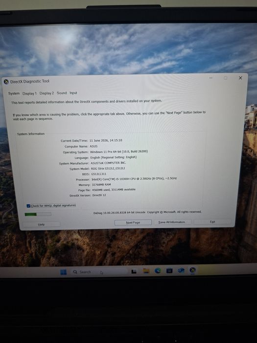 Laptop Asus gaming