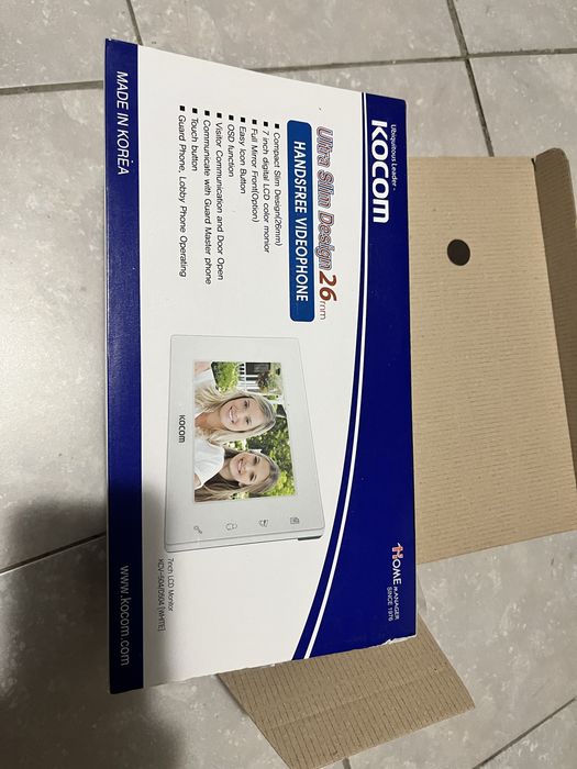 Видеодомофон новый