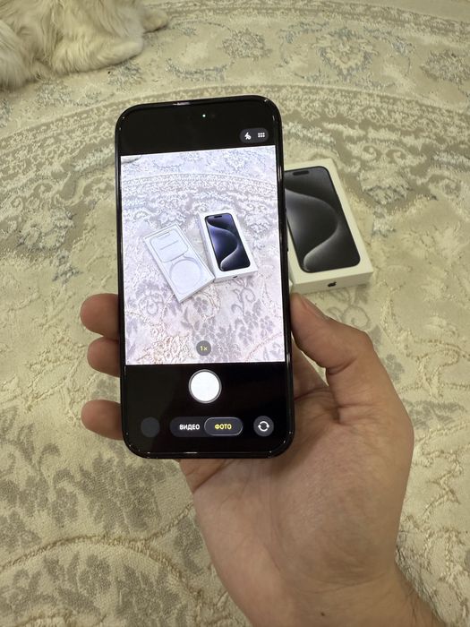 IPhone 15 Pro 256 ГБ Айфон 15 Про 90 % АКБ с коробкой Все работает