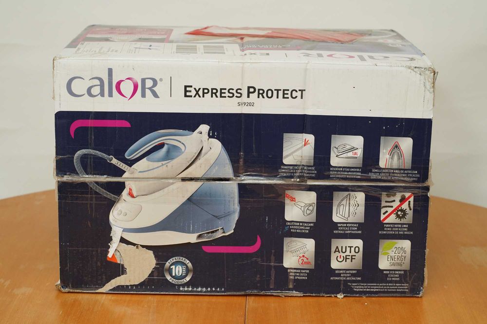 Парна станция Calor Express Protect SV9202 (7.5 bar) – Като нова
