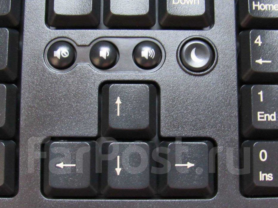 Новая USB-клавиатура HP проводная анг/рус/япон/кор/тай Black офисные+/
