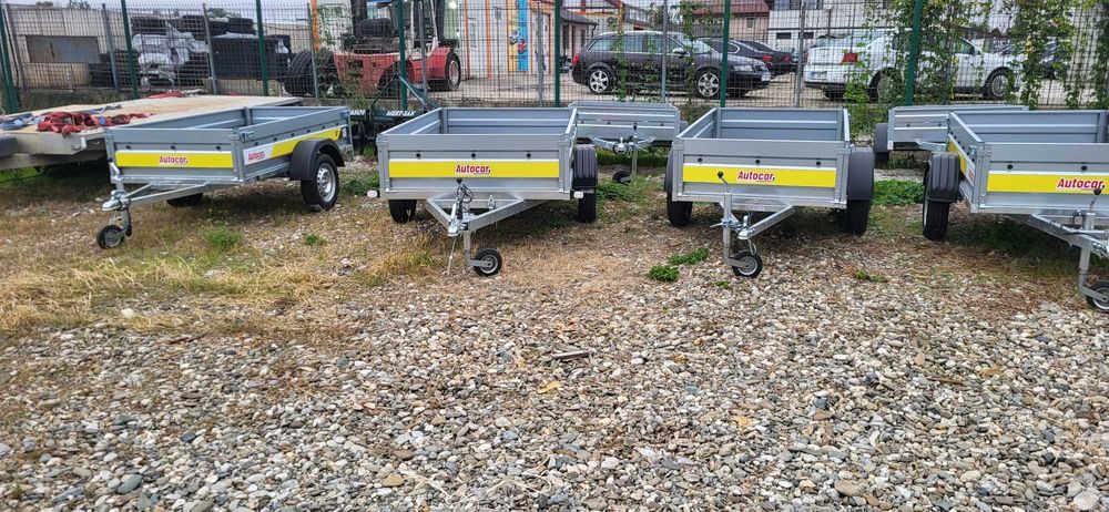 Remorca ATV 750 kg 2.35 x 1.25 m  Asiguram Transport - PLATA IN RATE !