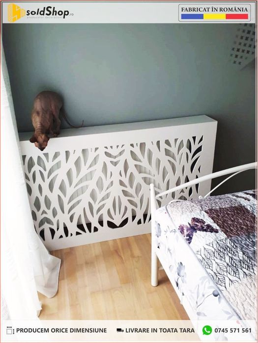 Короба для батарей. Из крашеный мдф. Обрешётки. Батарей