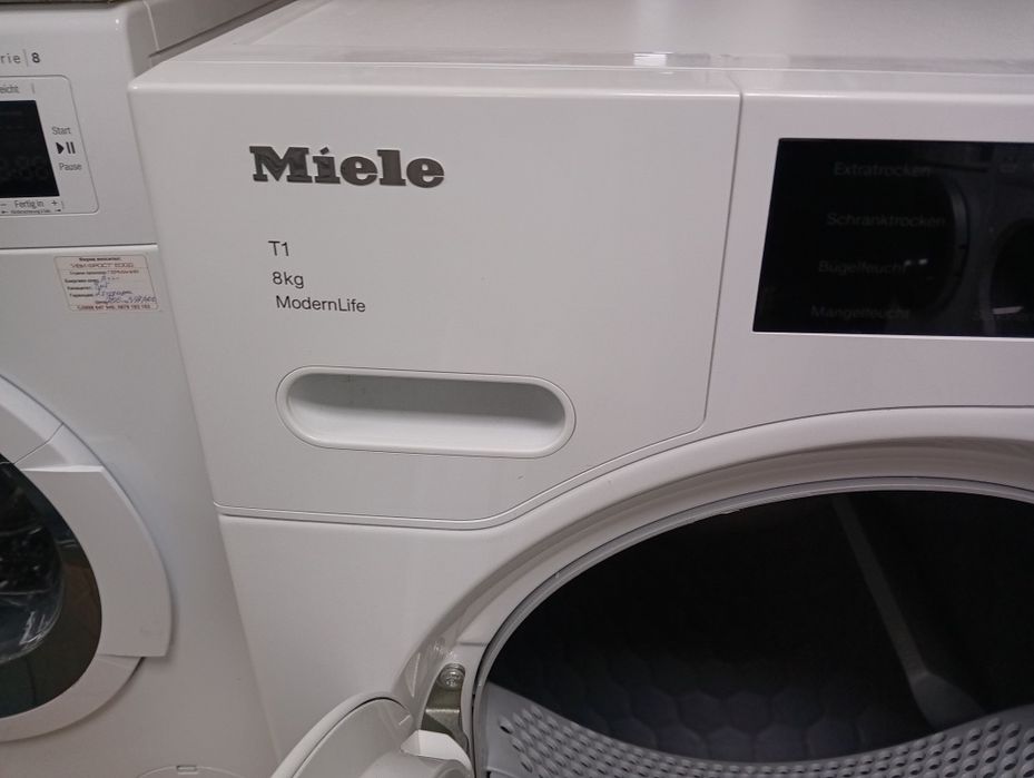 Комплект пералня и сушилня с термопомпа Миеле Miele W1  T1 Modern Life