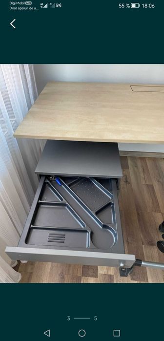 scaun rollbox  birou premium reglabil pe inaltime