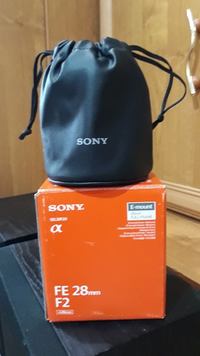 Obiectiv Sony 28 mm F 2.0 FE full frame E mount  pt A7 III IV