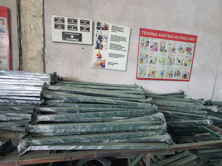 Еврозабор крипления стойки аксессуары euro zabor stoykalar aksesuarlar