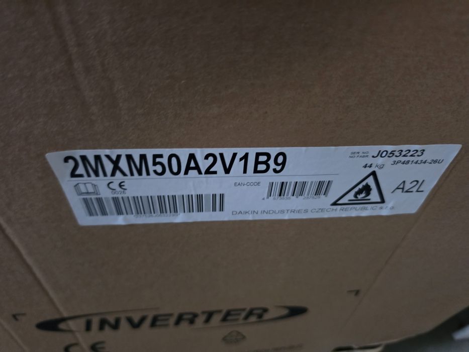 Daikin multi 2MXM50 мулти сплит с две вътрешни тела 9ка и 12ка