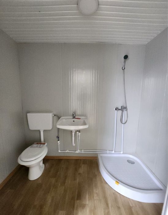 Vand containere modulare birou vitrina grup sanitar santier depozitare