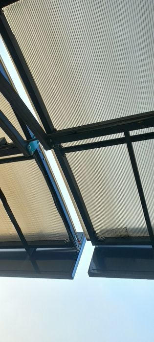 Навес для авто разбирается