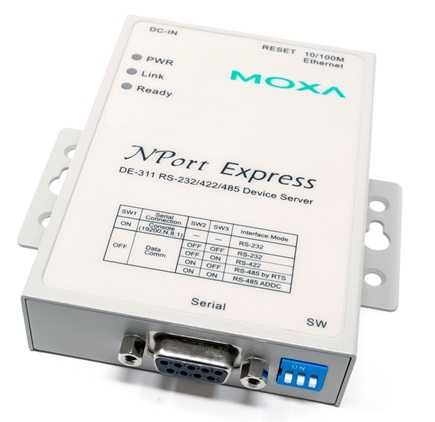Server Serial Convertor Serial MOXA NPORT DE-311 RS 232 422 485