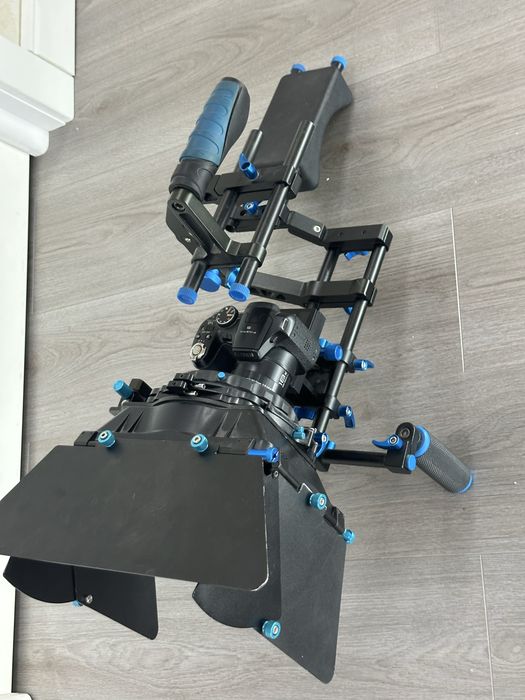 Kit rig cinematografic profesional pentru cameră DSLR / Mirrorless