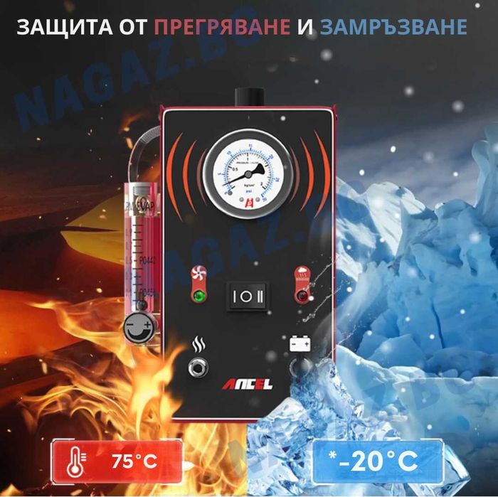 Машина за Пушек/ДИМенТестер ANCEL S300/Откриване на теч/утечка в ТУРБО