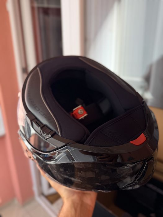 Scorpion Exo Tech Evo Solid Carbon Helmet