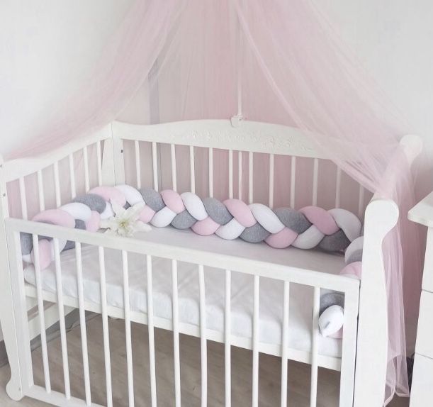 Косичка-бортик в кроватку