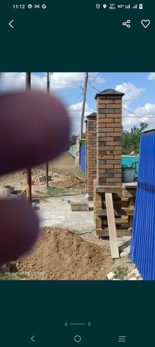 Каменщик ...тас қалаушы..облицовка тумба камин