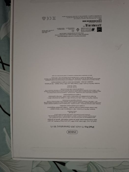 Vand Ipad 11 pro  Wi-fi 256 gb 2024