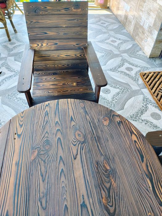 Set masă+scaune de gradină